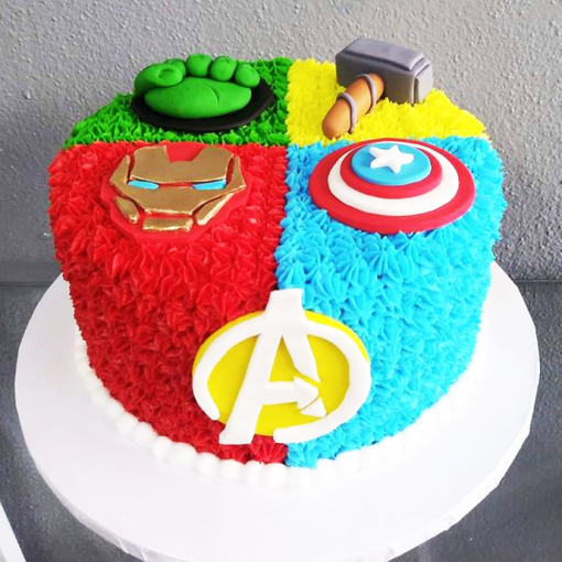 Avengers Edible Cake Image - Round – The Caker's Pantry